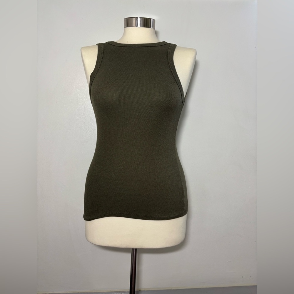 a new day Olive Tank Top